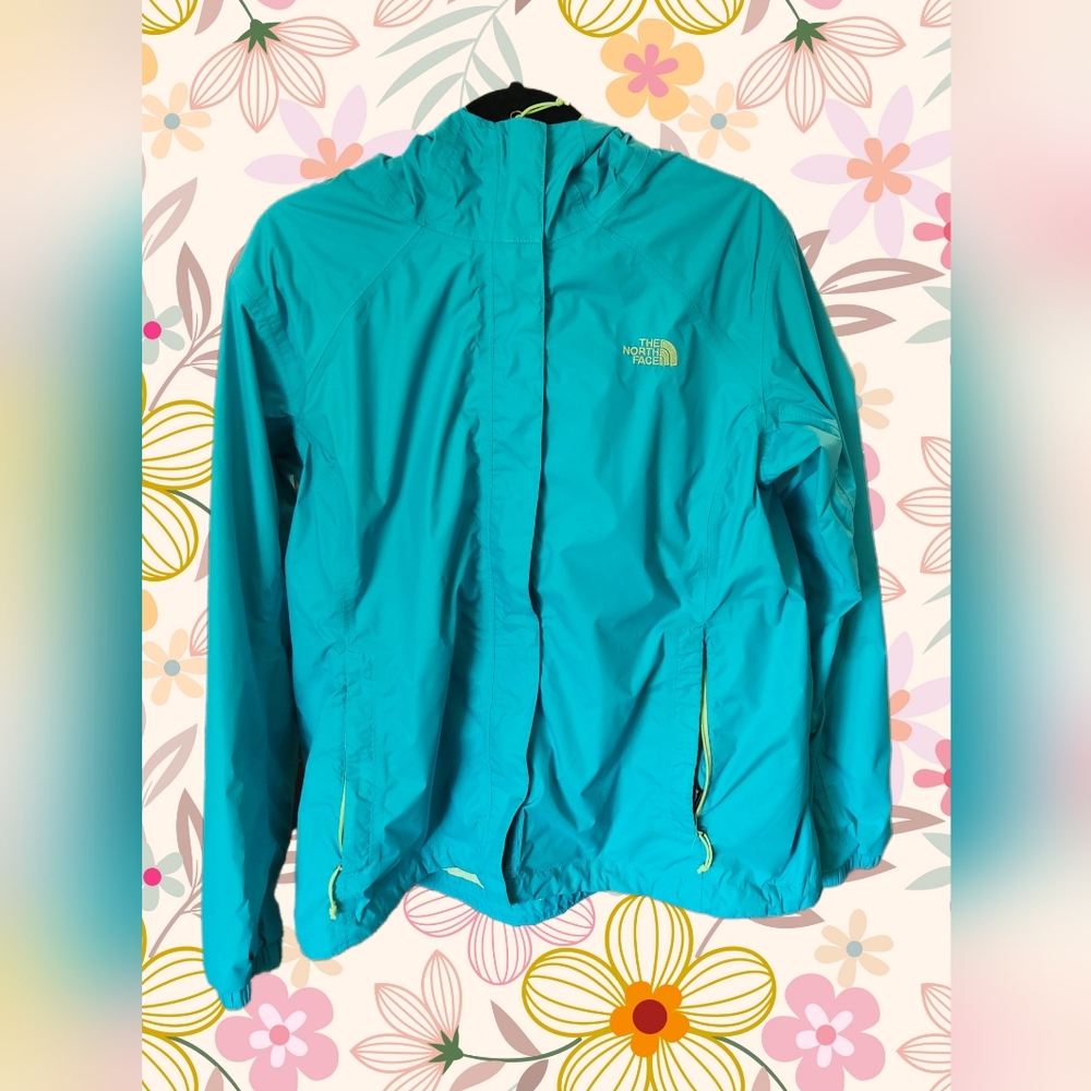 The North Face Resolve Waterproof shell NF0A2SXO Size XL Teal